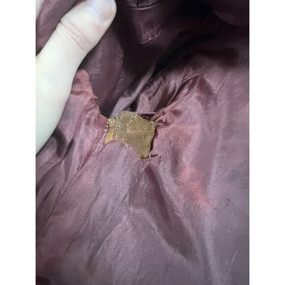 Vintage‎ Suede Jacket Woodstock California 70s Leather | Brown | Women's Small - Picture 12 of 16